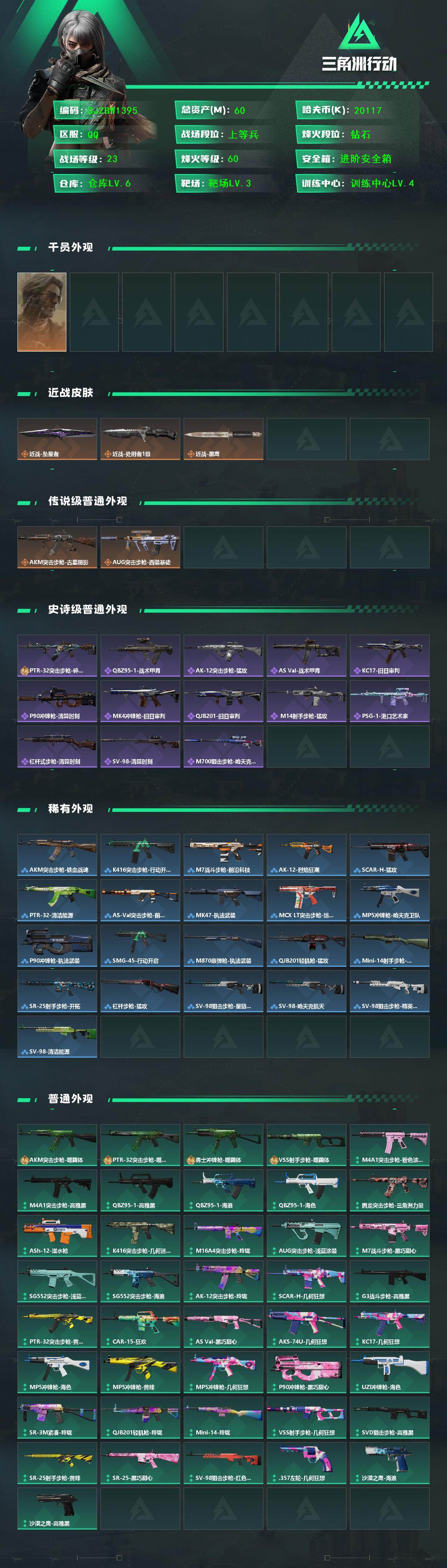 SJZEY4187130三角洲行动账号详情图2