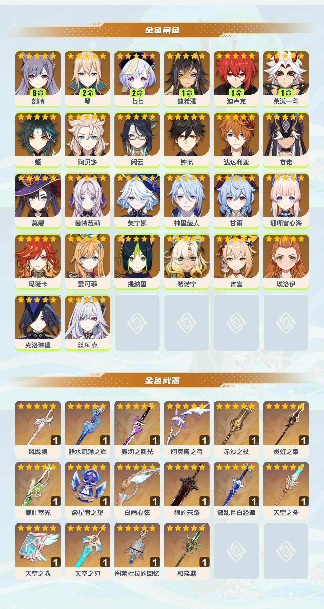 YSEY49457原神账号详情图3