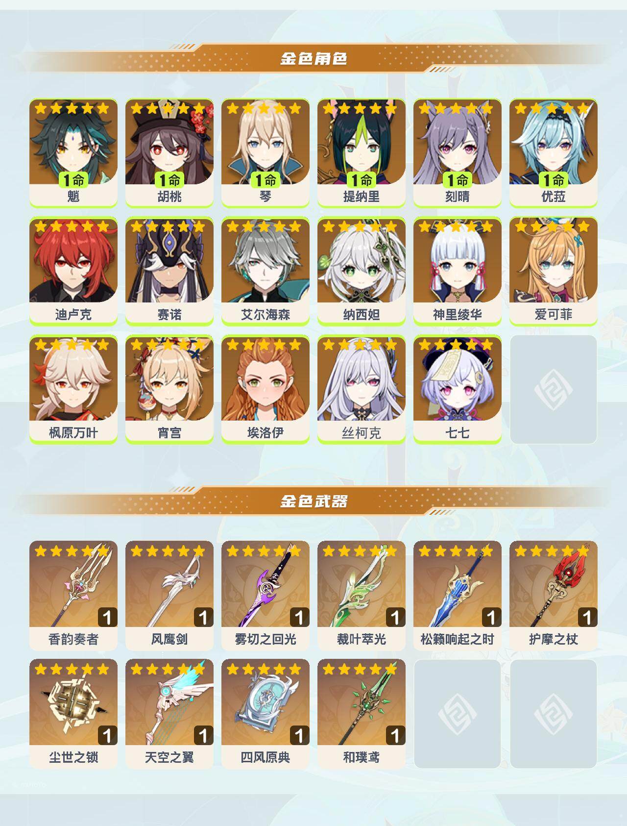 YSEY49477原神账号详情图3