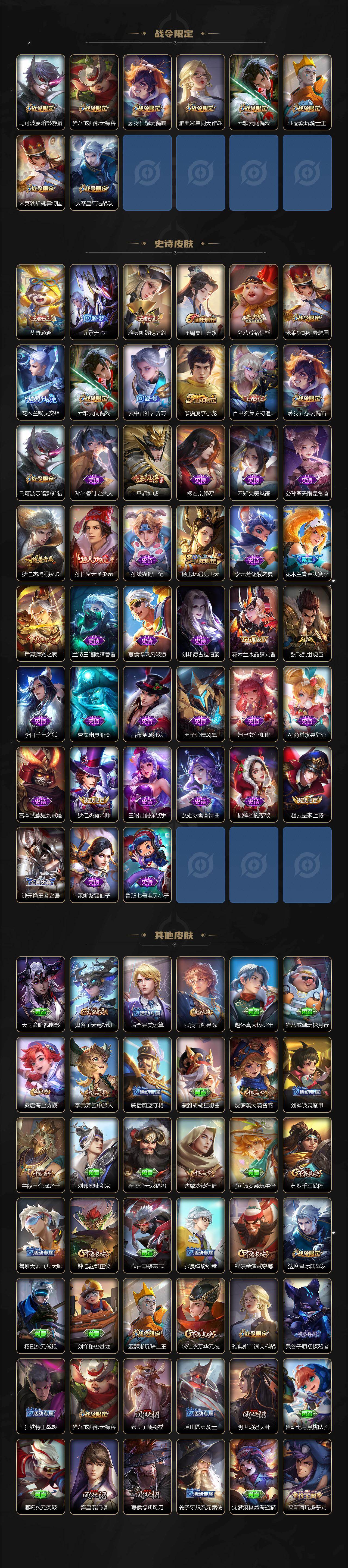 WZLX4524450王者荣耀账号详情图3