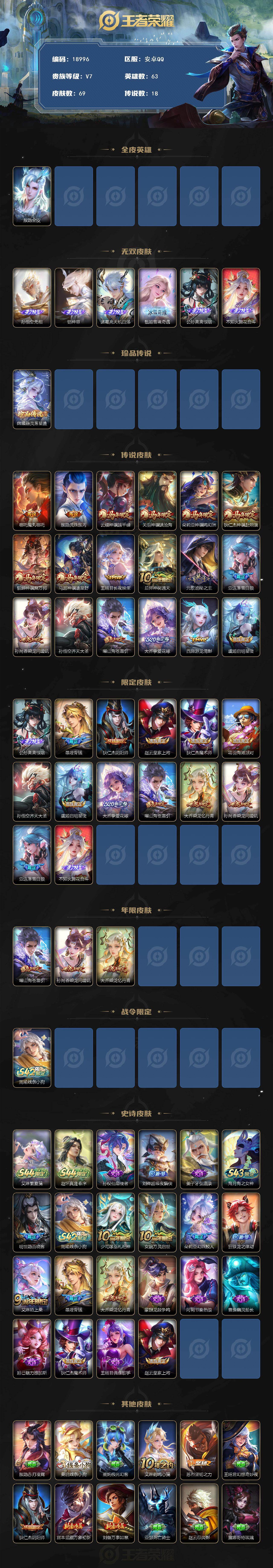 WZEY4605633王者荣耀账号详情图2