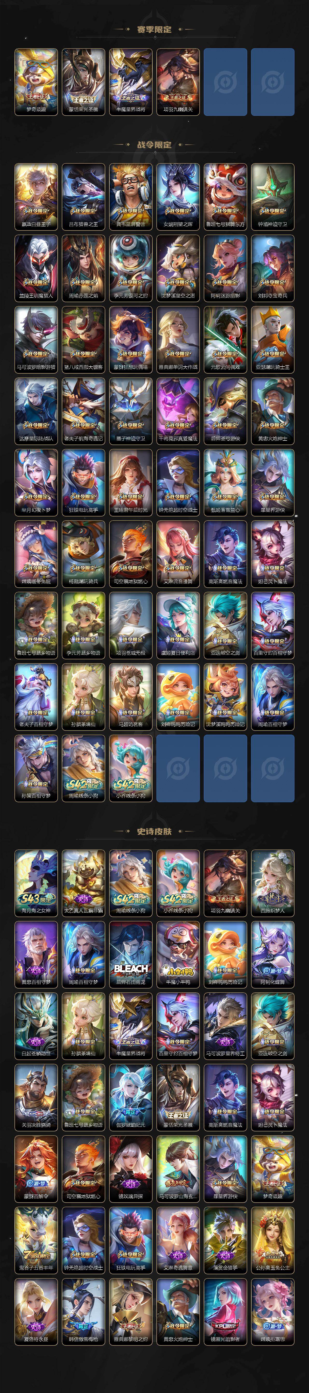 WZXS4700484王者荣耀账号详情图4 WZXS4700484王者荣耀账号详情图4