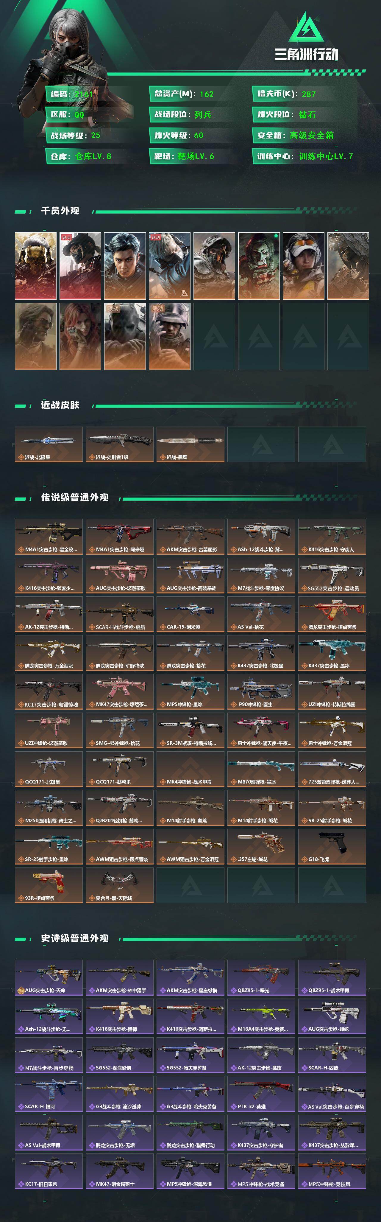 SJZMMN4339103三角洲行动账号详情图3