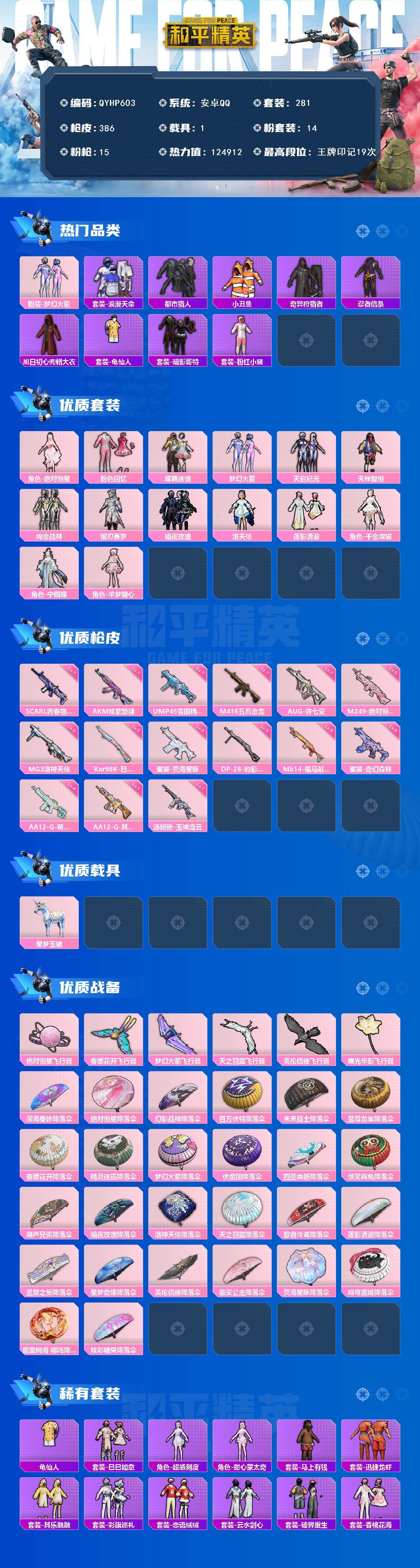 HPMMN4423835和平精英账号详情图3