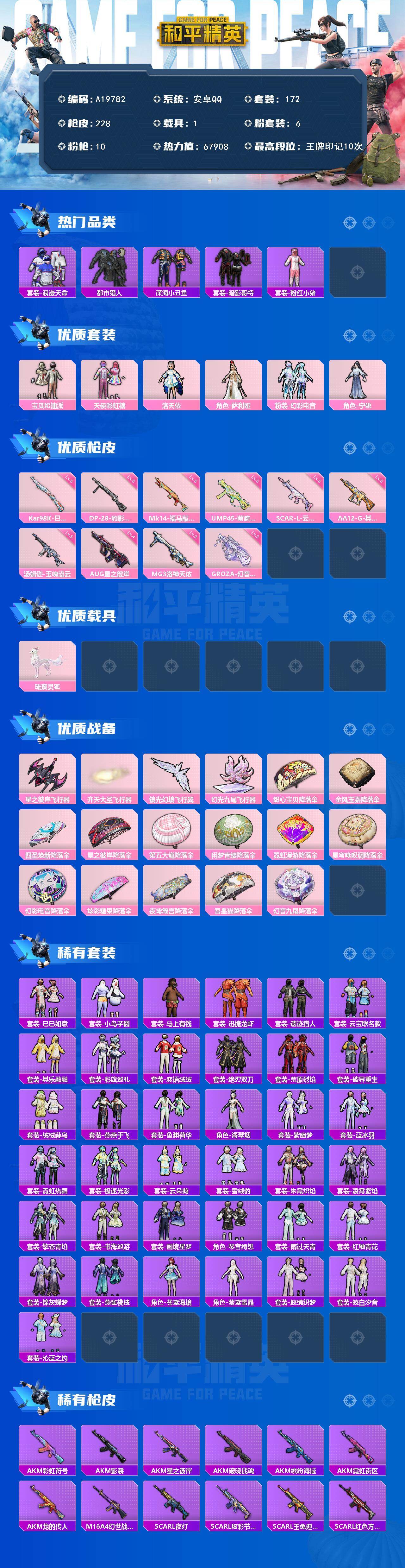 HPMMN4431083和平精英账号详情图3 HPMMN4431083和平精英账号详情图3