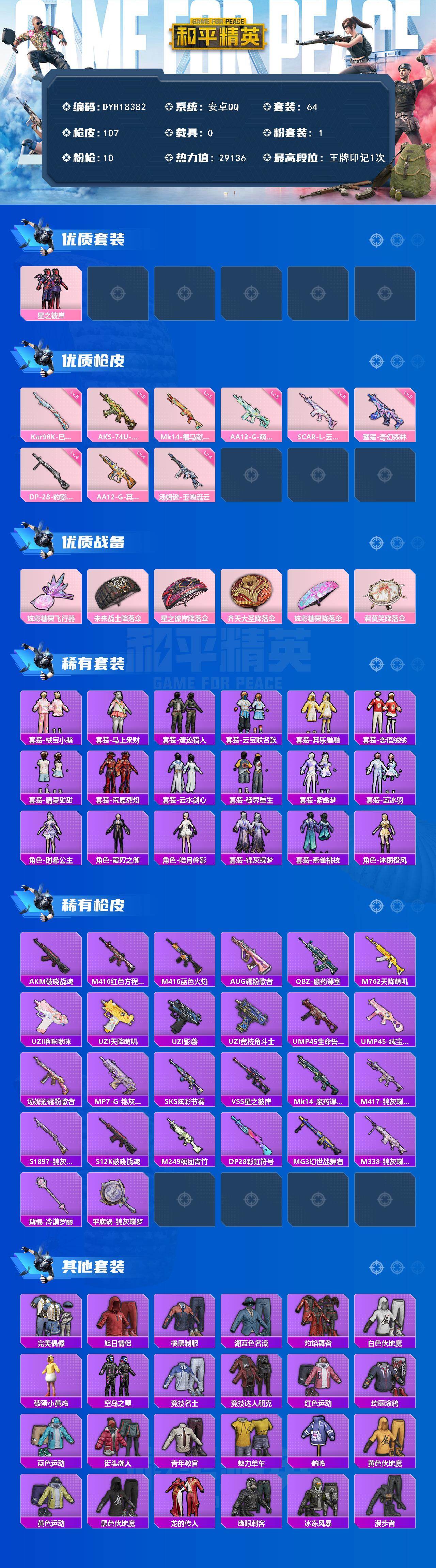HPMMN4457522和平精英账号详情图3 HPMMN4457522和平精英账号详情图3