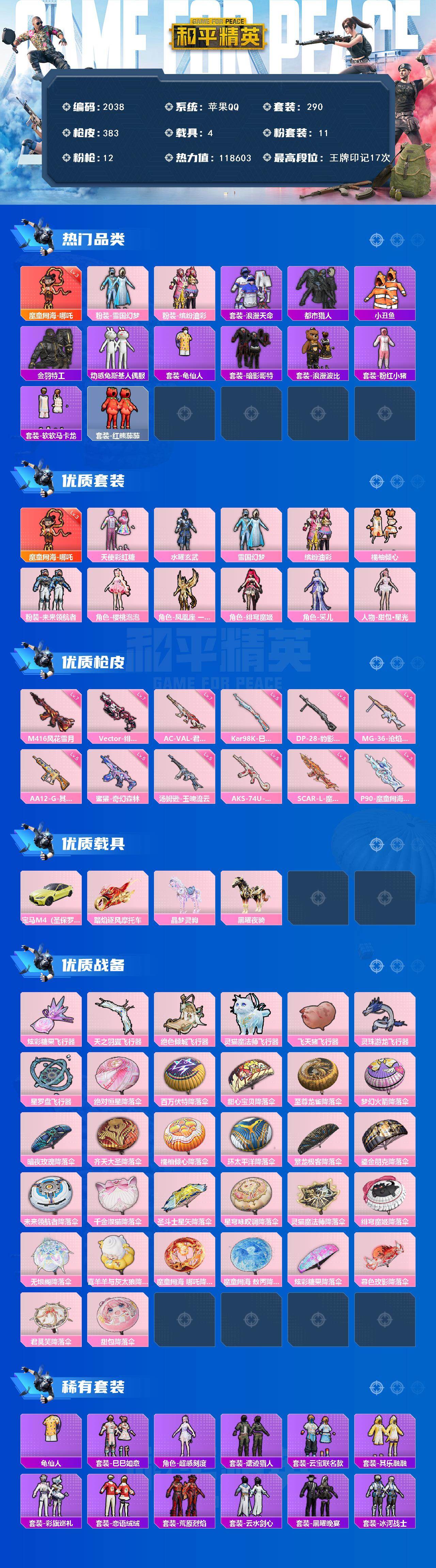 HPMMN4462145和平精英账号详情图3 HPMMN4462145和平精英账号详情图3