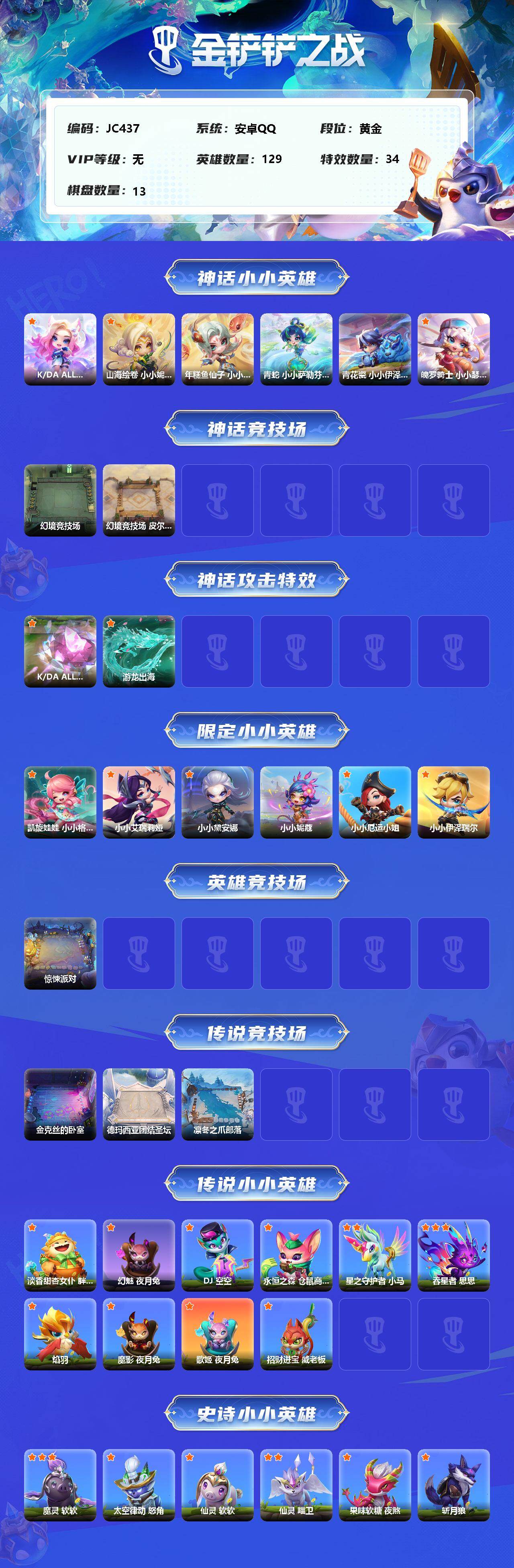 JCCEY31064金铲铲之战账号详情图2