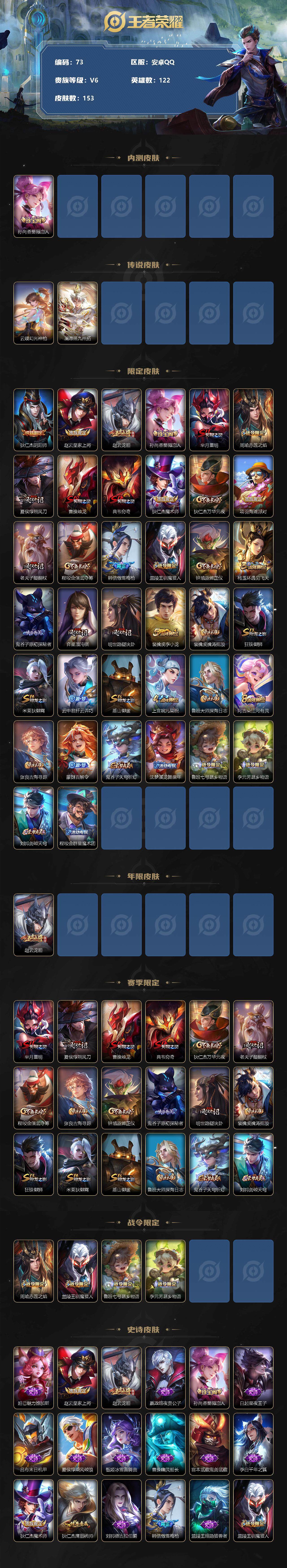 WZCMW3180958王者荣耀账号详情图3