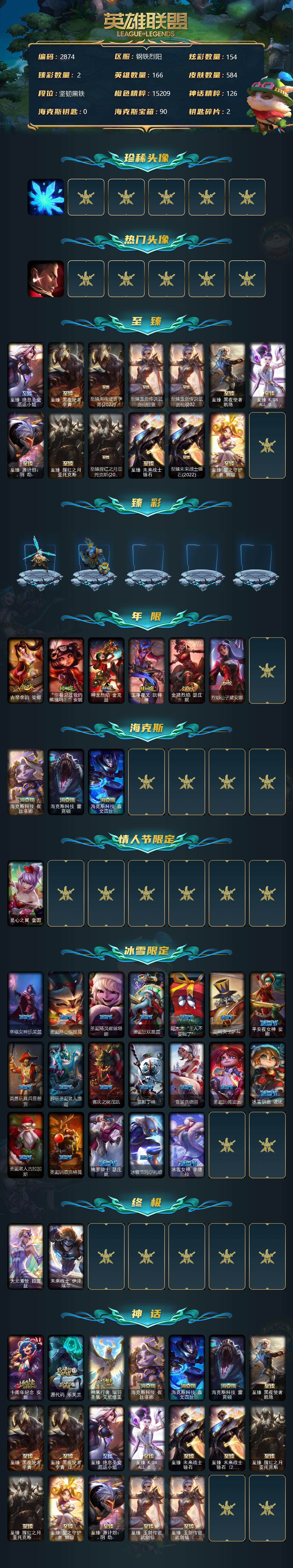 LOLCMW39545英雄联盟账号详情图3