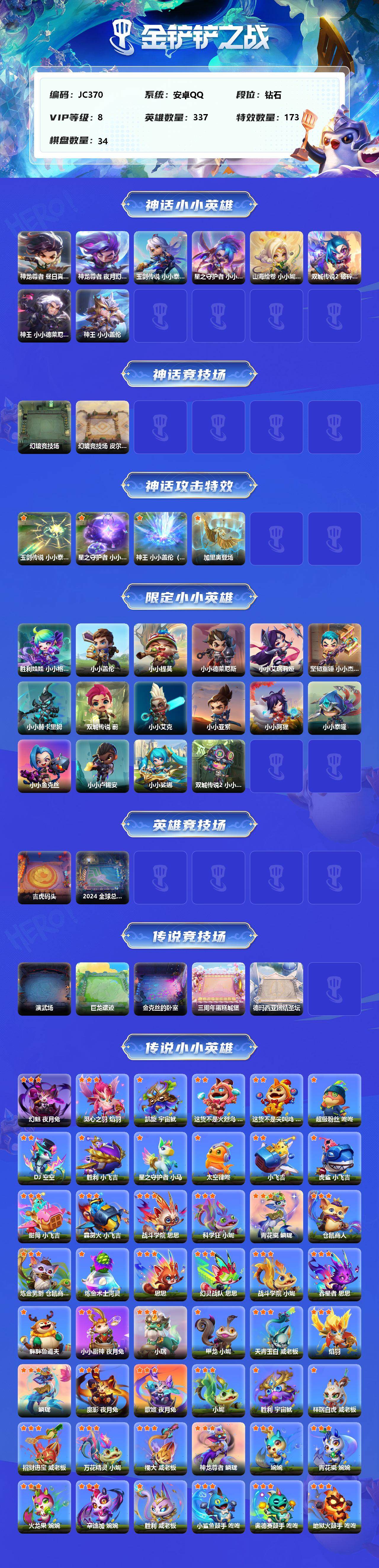 JCCEY31162金铲铲之战账号详情图2 JCCEY31162金铲铲之战账号详情图2