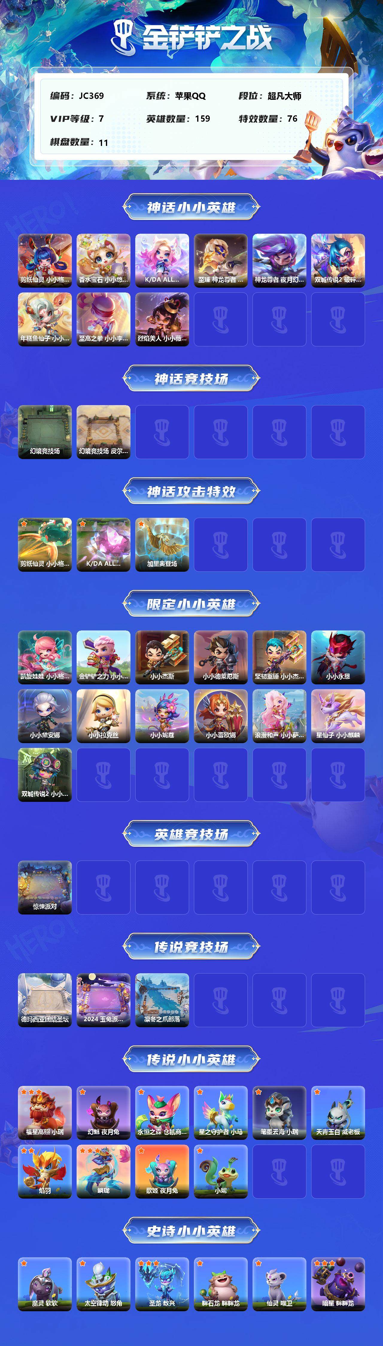 JCCEY31178金铲铲之战账号详情图2 JCCEY31178金铲铲之战账号详情图2
