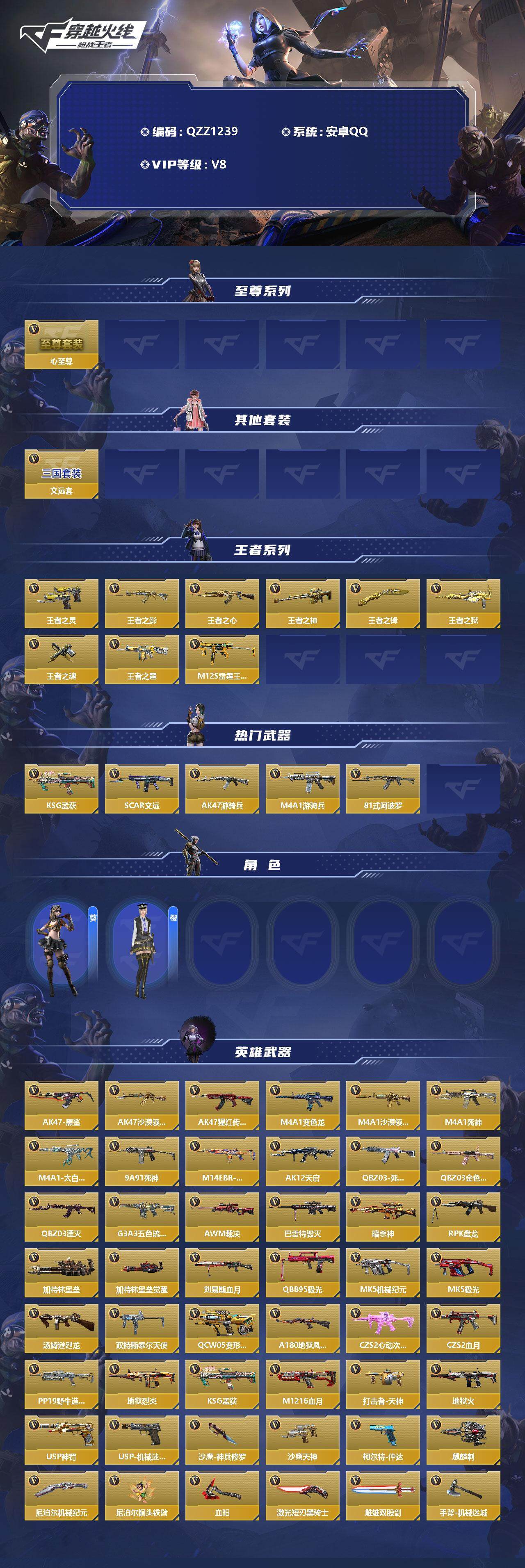 CFMEY327425枪战王者账号详情图2