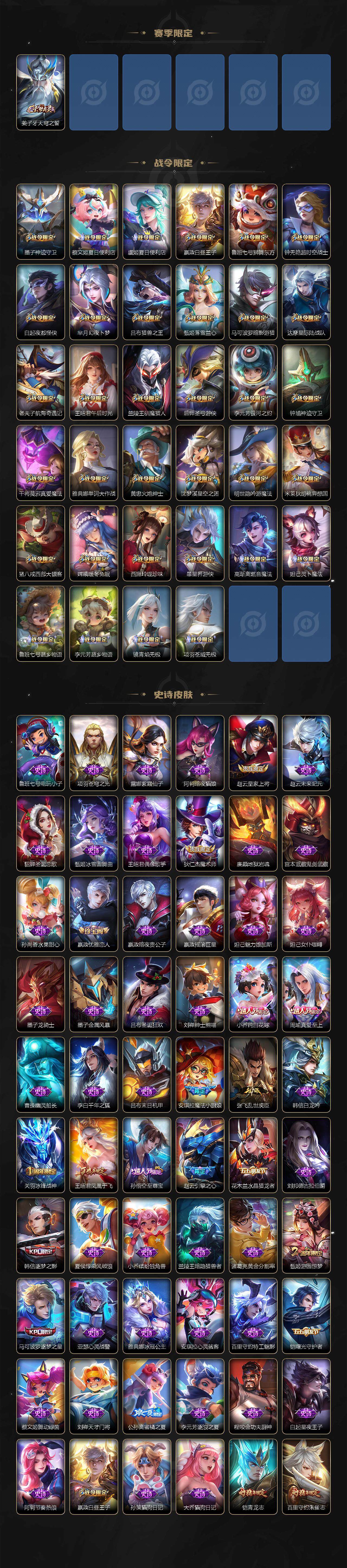 WZ033143575王者荣耀账号详情图5 WZ033143575王者荣耀账号详情图5