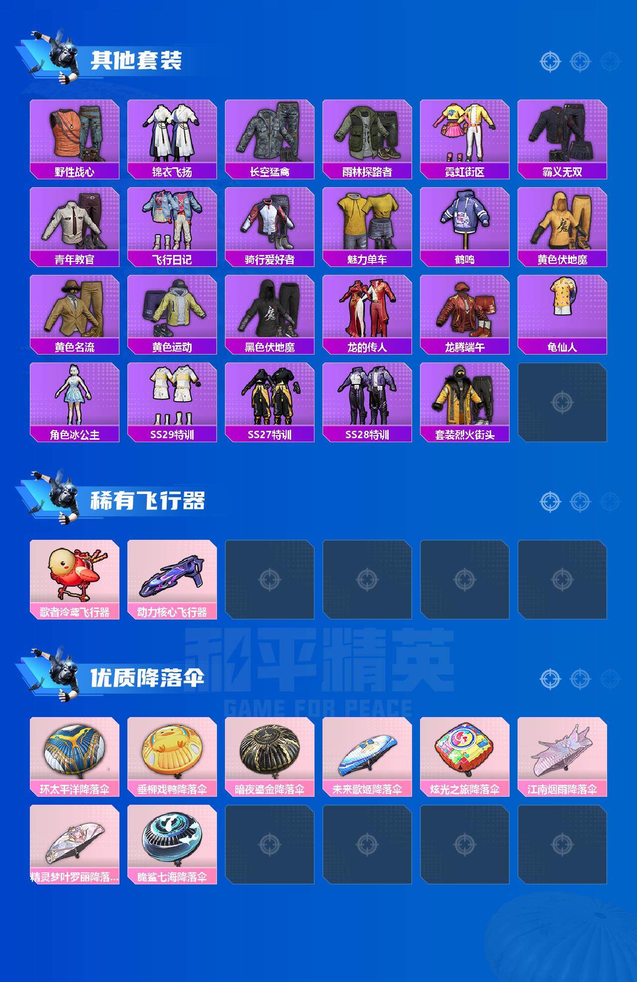 HPEY3240568和平精英账号详情图4 HPEY3240568和平精英账号详情图4