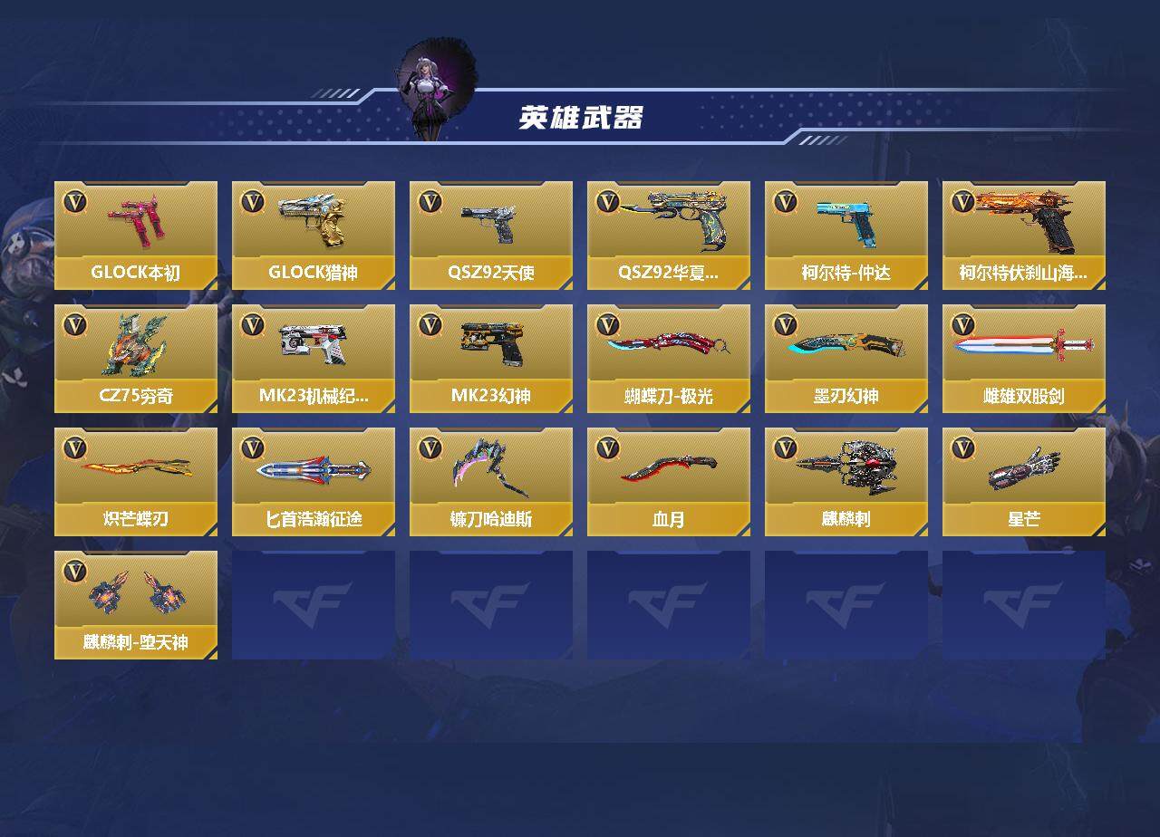 CFMEY329886枪战王者账号详情图3 CFMEY329886枪战王者账号详情图3