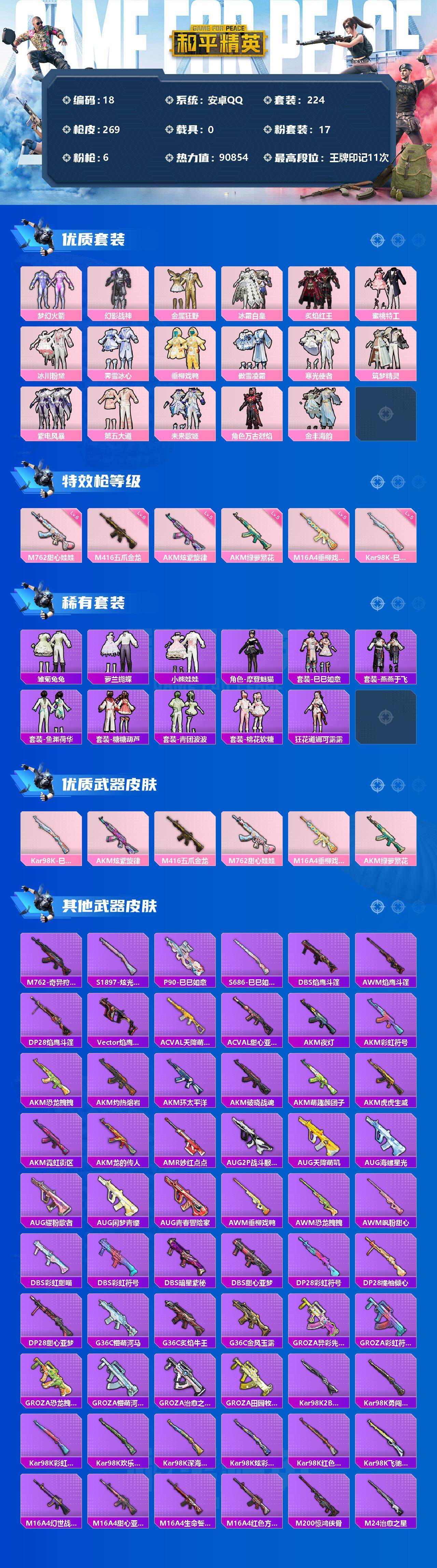 HPCMW3274270和平精英账号详情图6 HPCMW3274270和平精英账号详情图6