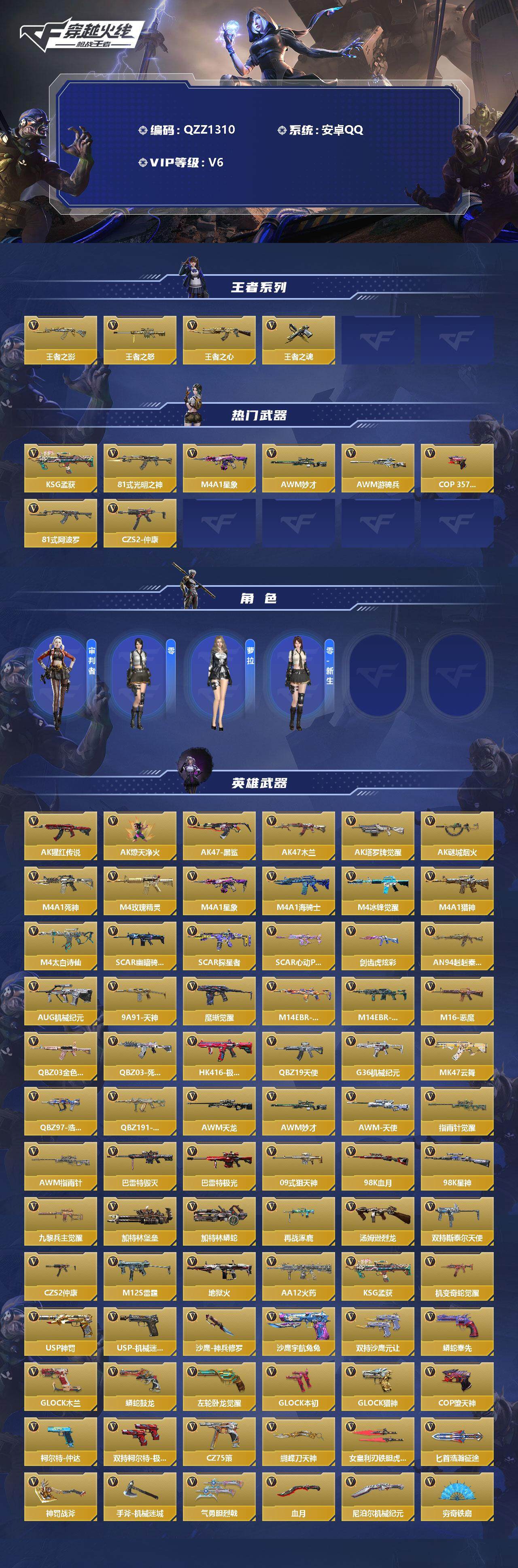 CFMEY330752枪战王者账号详情图2