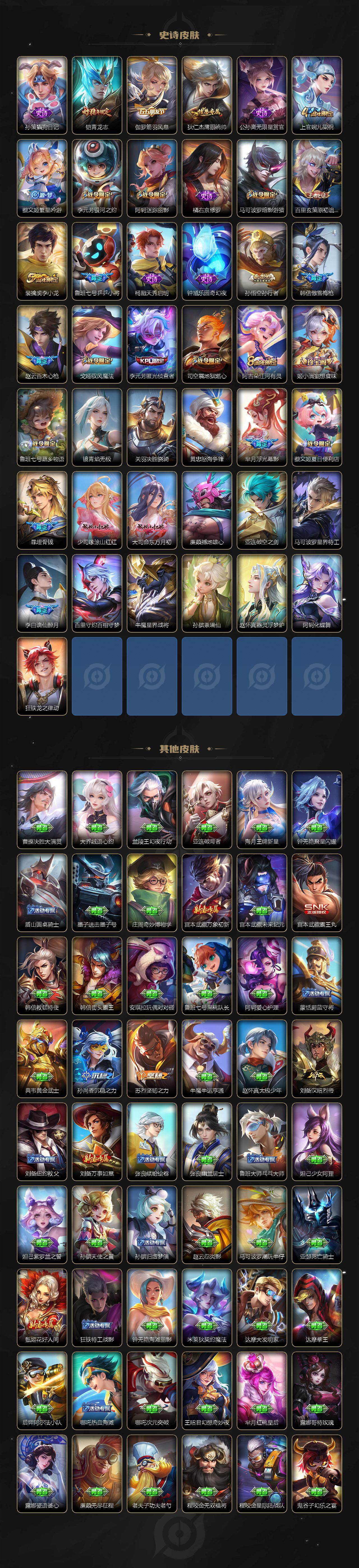 WZJZ3162799王者荣耀账号详情图4 WZJZ3162799王者荣耀账号详情图4