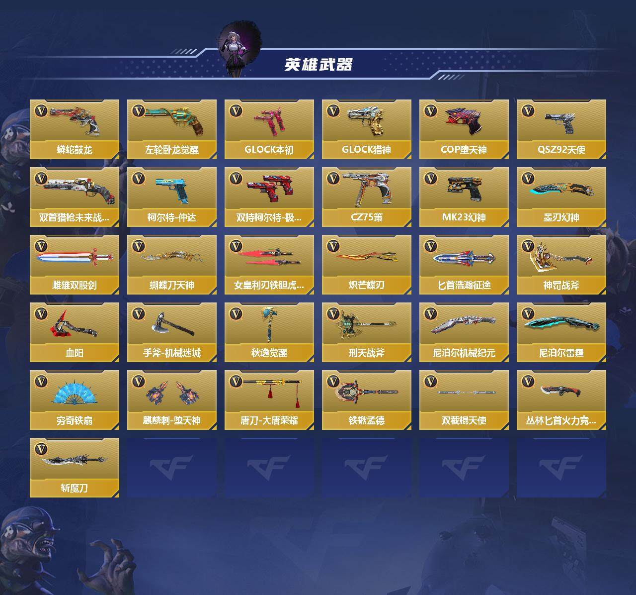 CFMEY332120枪战王者账号详情图3 CFMEY332120枪战王者账号详情图3