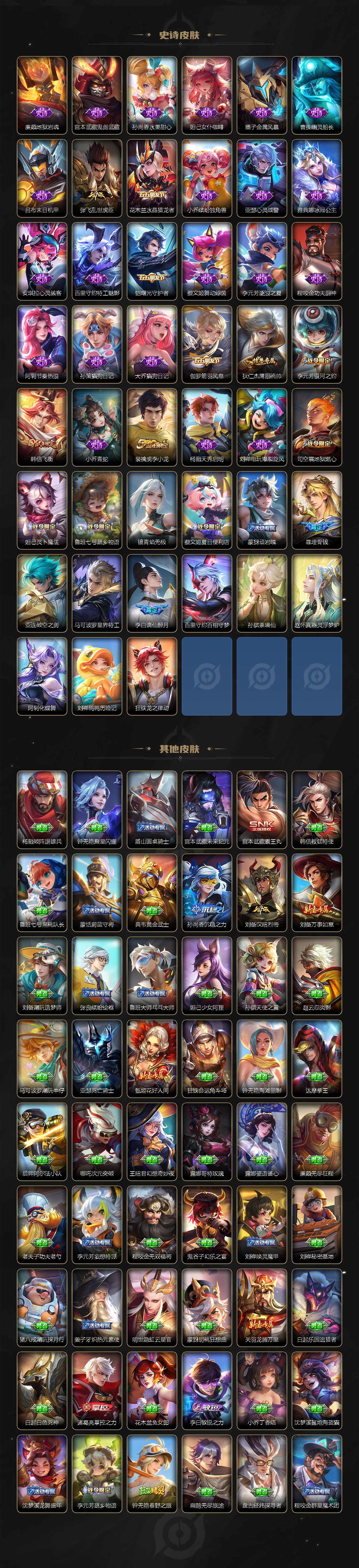 【WZX4743】贵族7/皮肤215/典藏1/传说6/史诗49/英雄122/韩信_弑枪猎影/干将莫邪_胡桃夹子/梦奇_胖达荣荣/刘备_时之恋人/桑启_鸣野蒿/云缨_幻光神枪/澜_愿照·九州拓/司空震