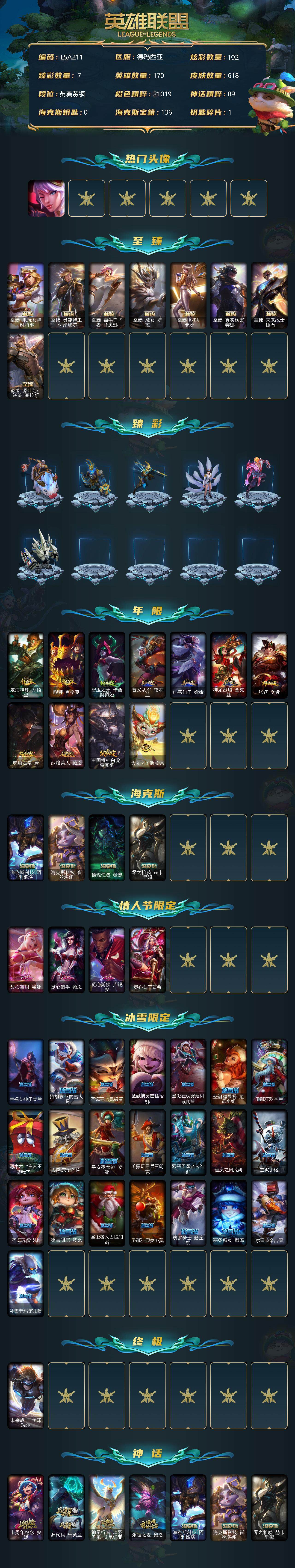LOLEY37242英雄联盟账号详情图2 LOLEY37242英雄联盟账号详情图2
