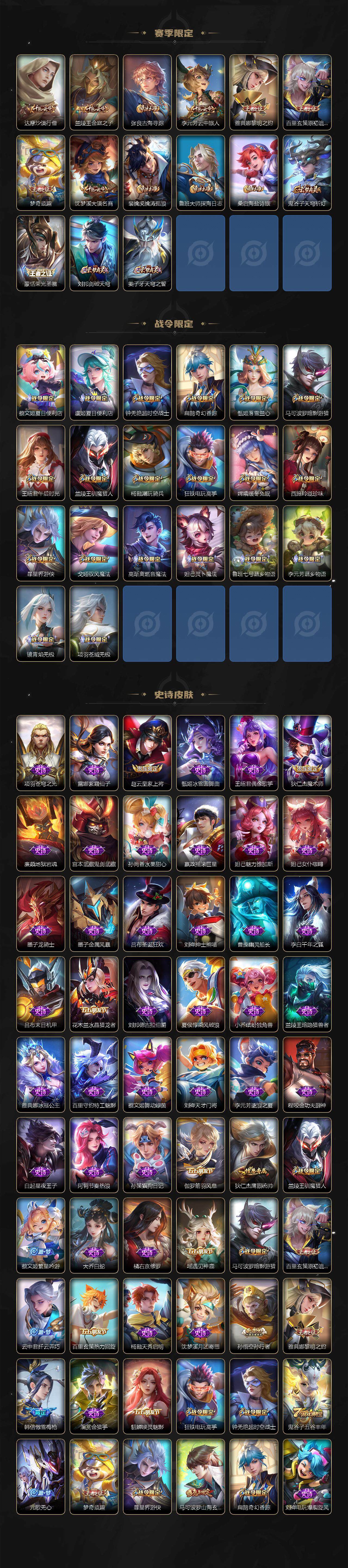 WZ033166552王者荣耀账号详情图3 WZ033166552王者荣耀账号详情图3