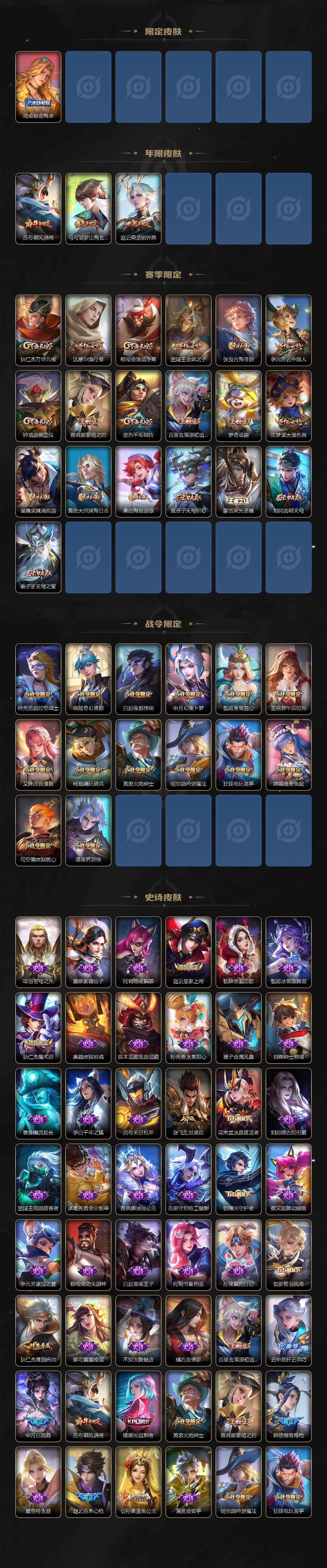 WZ033169352王者荣耀账号详情图3 WZ033169352王者荣耀账号详情图3