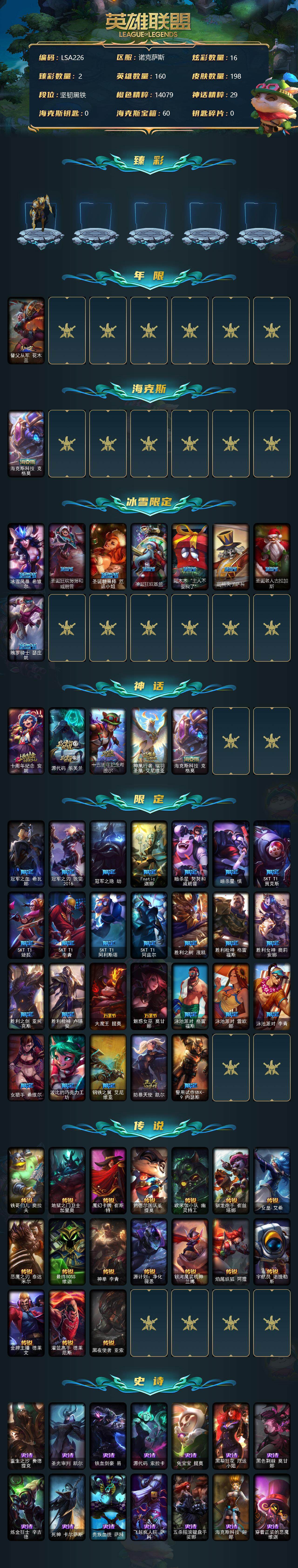 LOLEY37313英雄联盟账号详情图2