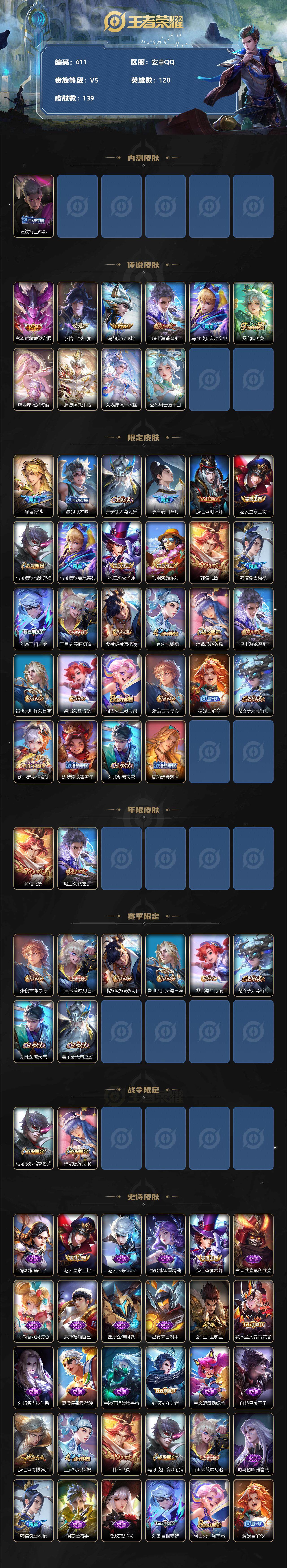 WZCMW3220451王者荣耀账号详情图3