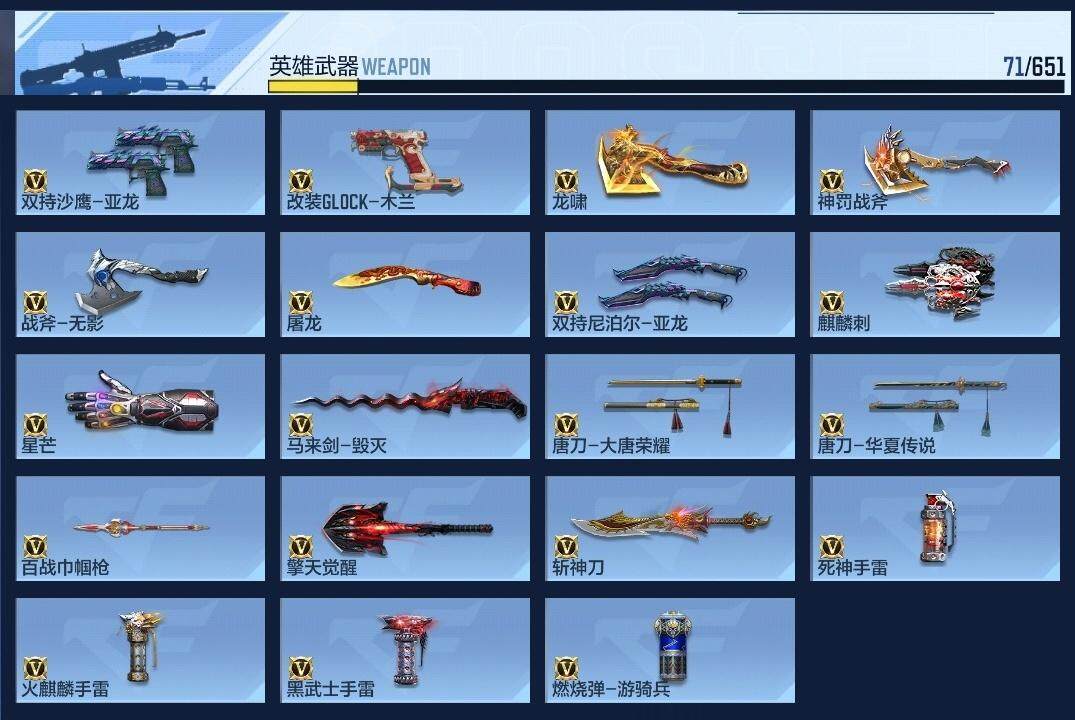 CFMPX340092枪战王者账号详情图13