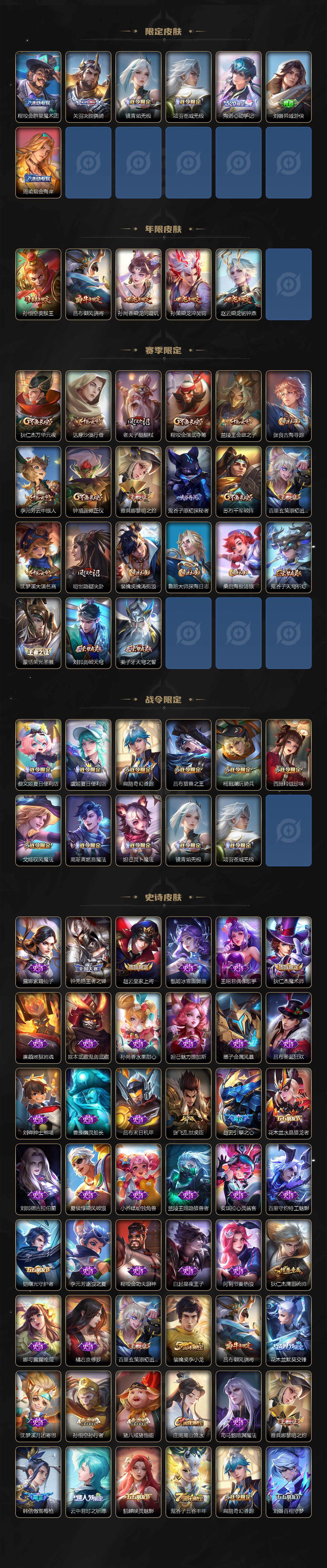 WZEY3173957王者荣耀账号详情图3 WZEY3173957王者荣耀账号详情图3