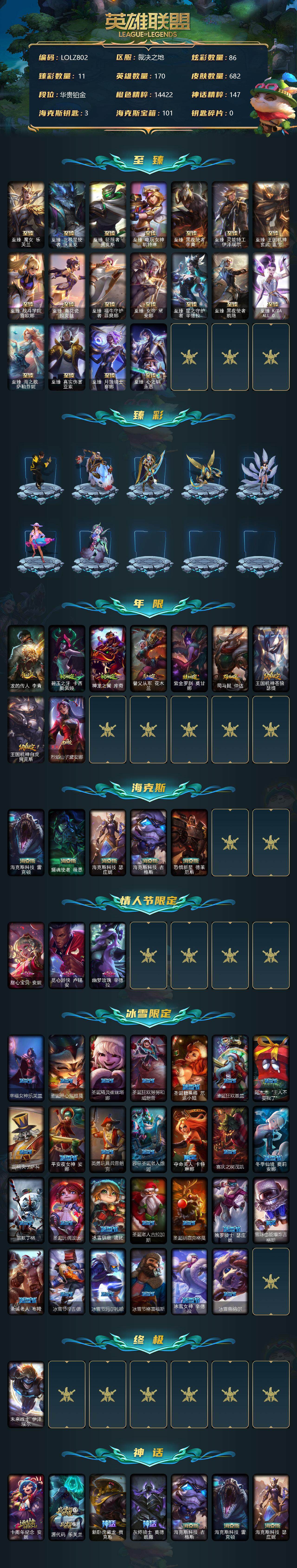 LOLEY37581英雄联盟账号详情图2 LOLEY37581英雄联盟账号详情图2