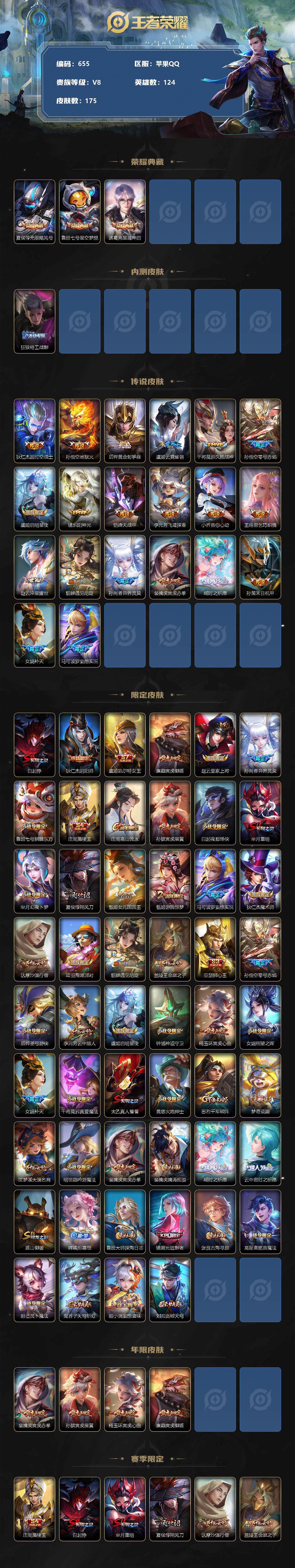 WZCMW3220458王者荣耀账号详情图3