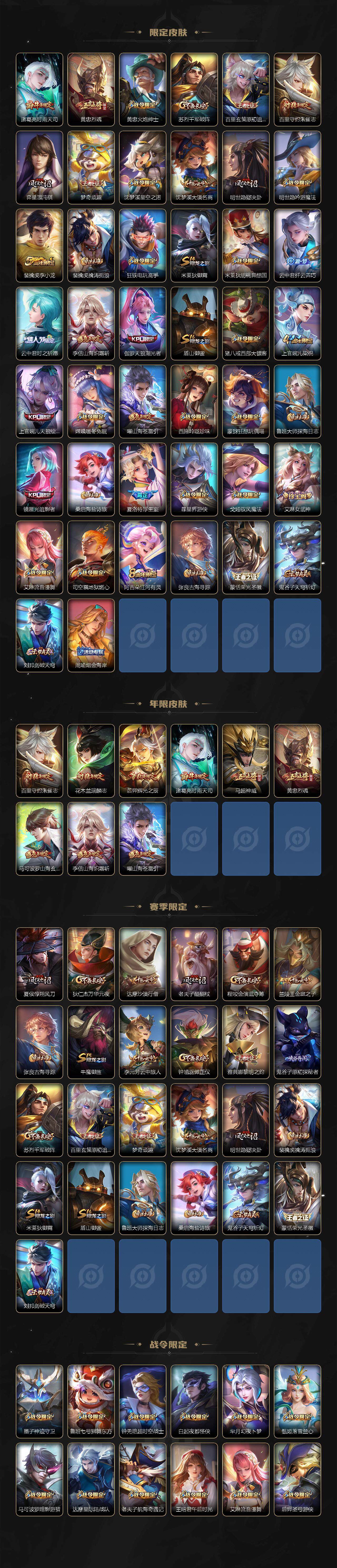 WZ033177770王者荣耀账号详情图3 WZ033177770王者荣耀账号详情图3