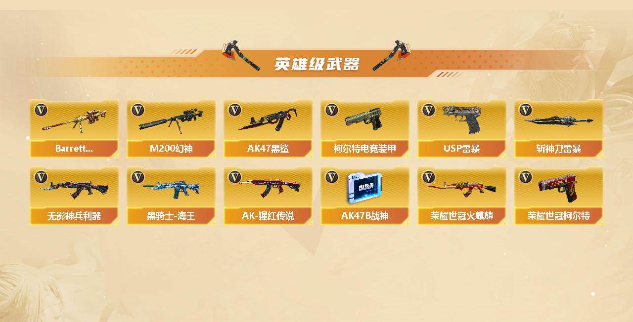 CFSSW318238穿越火线账号详情图3 CFSSW318238穿越火线账号详情图3