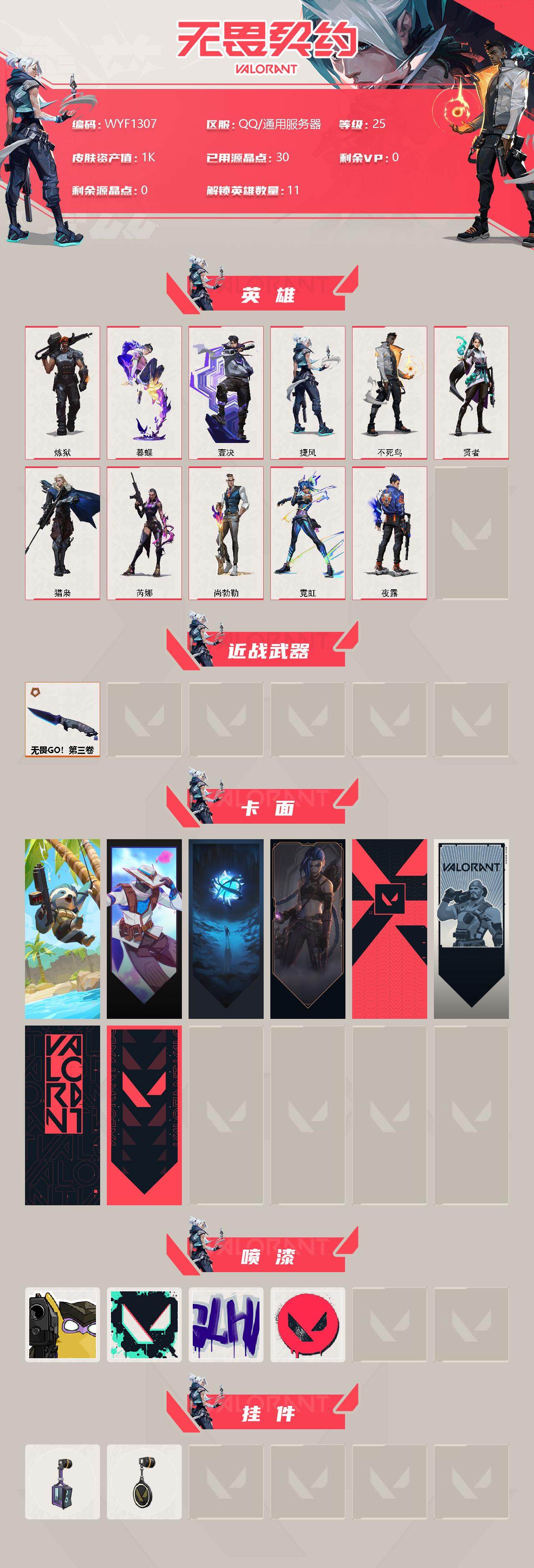 WWQEY37043无畏契约账号详情图2