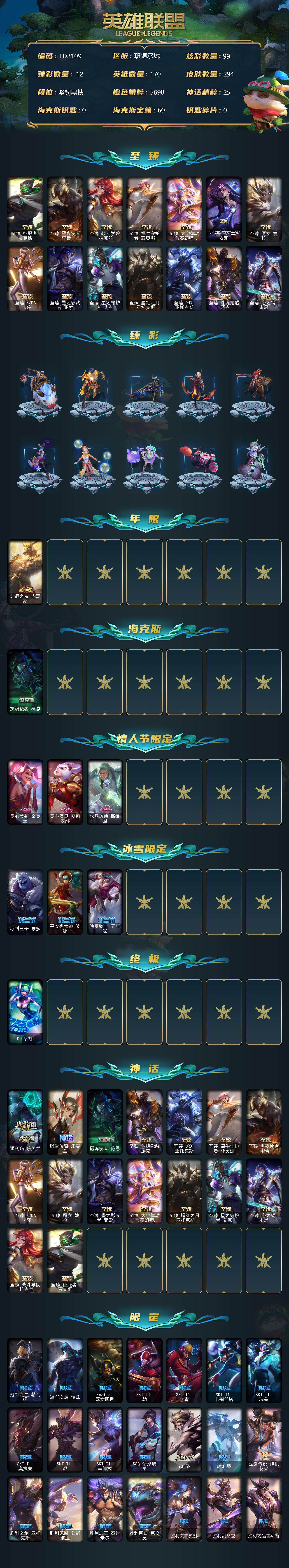 LOLEY37946英雄联盟账号详情图2