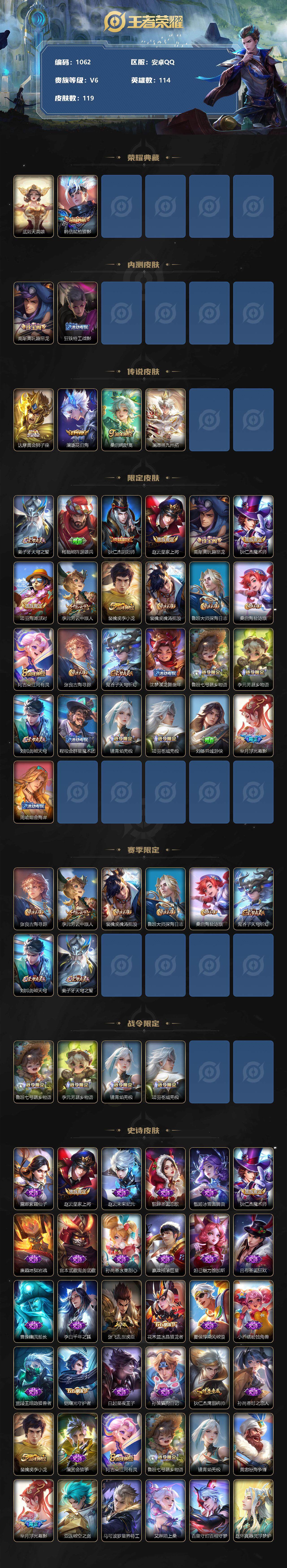 WZCMW3237158王者荣耀账号详情图3