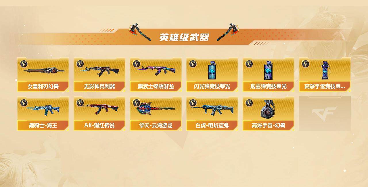 CFLX319039穿越火线账号详情图3 CFLX319039穿越火线账号详情图3