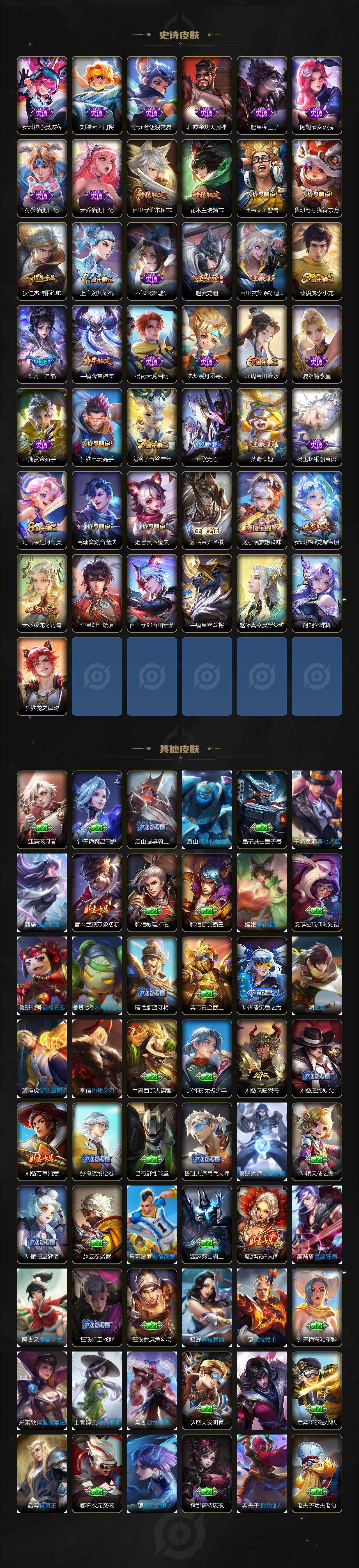 WZ033192847王者荣耀账号详情图4 WZ033192847王者荣耀账号详情图4