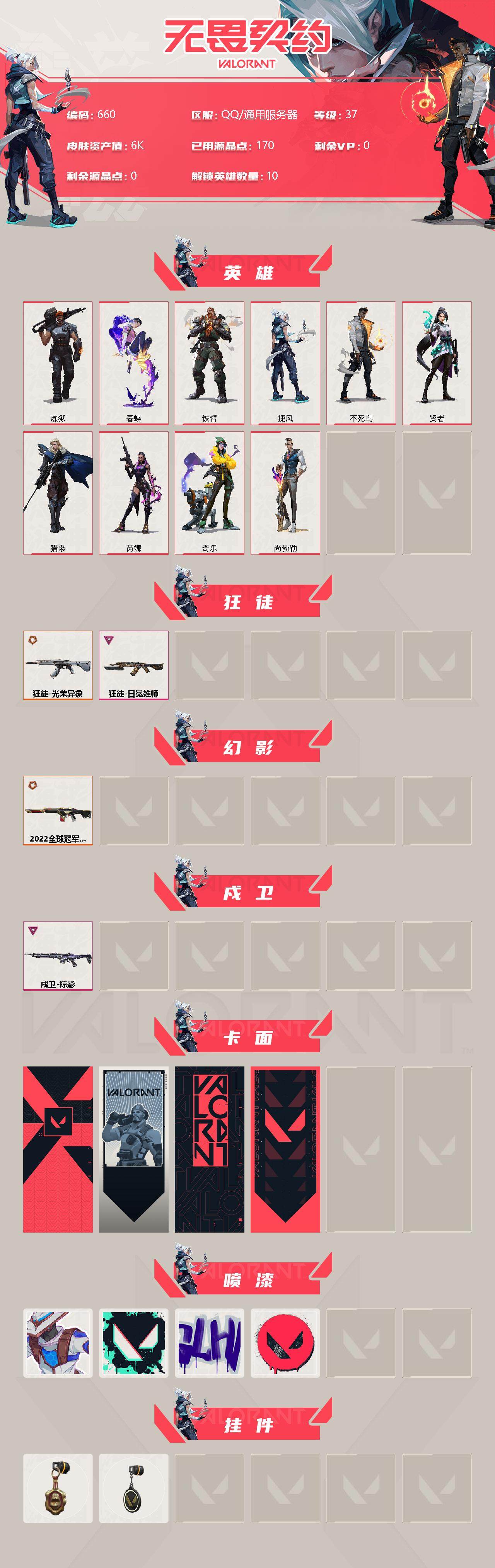 WWQQM310391无畏契约账号详情图4 WWQQM310391无畏契约账号详情图4