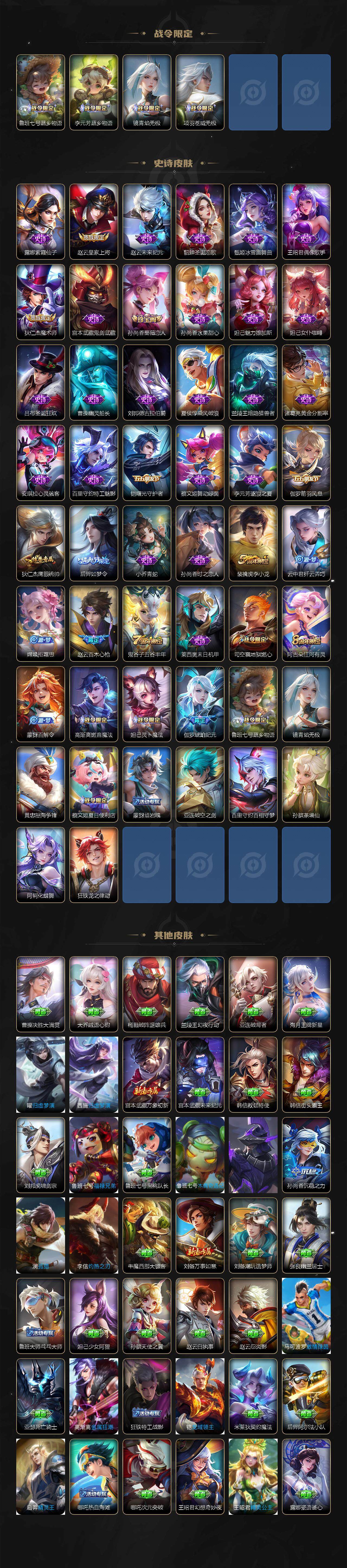WZCMW3233888王者荣耀账号详情图4 WZCMW3233888王者荣耀账号详情图4
