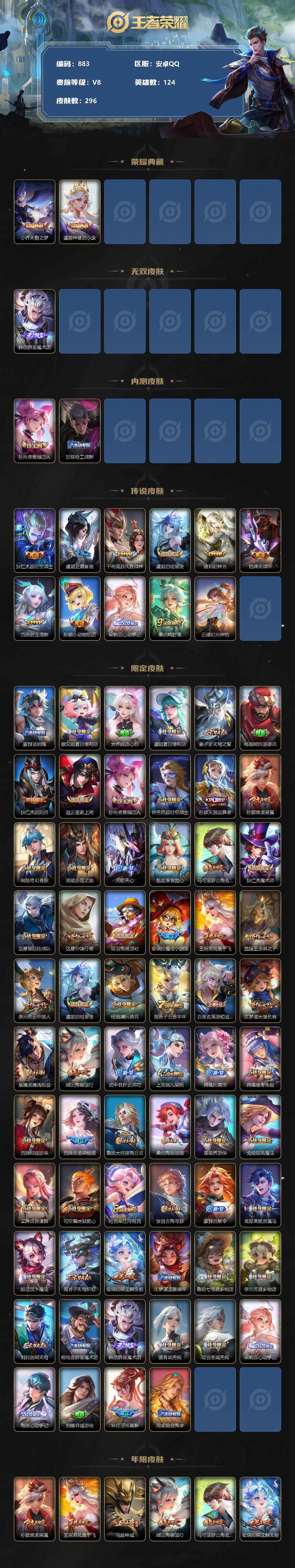 WZCMW3231871王者荣耀账号详情图3