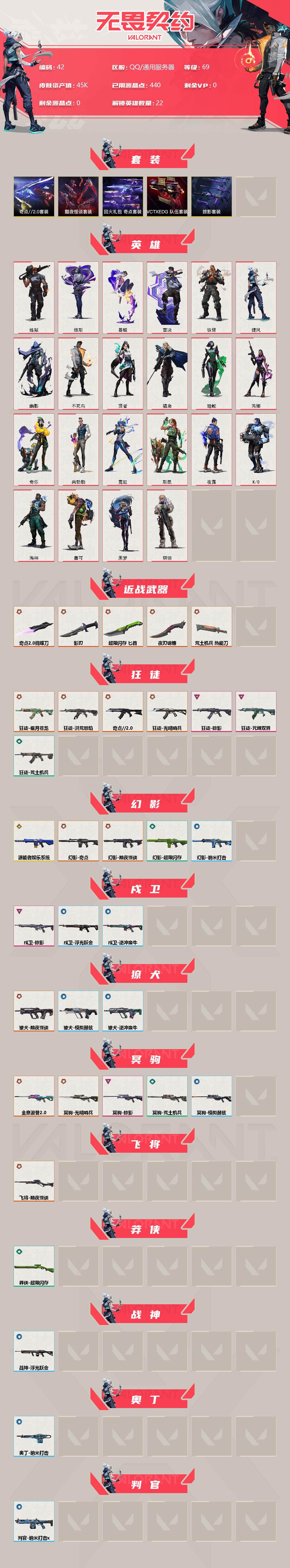 WWQLX37746无畏契约账号详情图2 WWQLX37746无畏契约账号详情图2