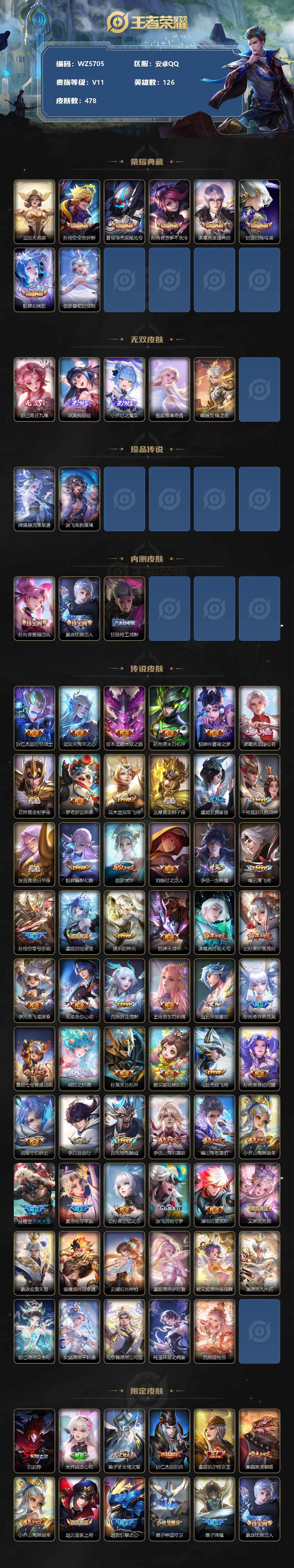 WZ033196848王者荣耀账号详情图2