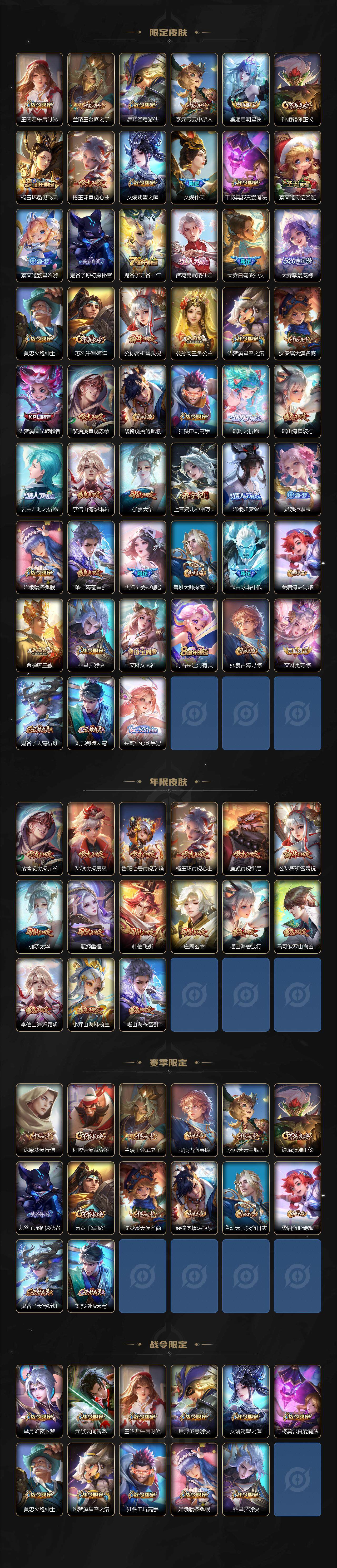 WZ033197487王者荣耀账号详情图3 WZ033197487王者荣耀账号详情图3