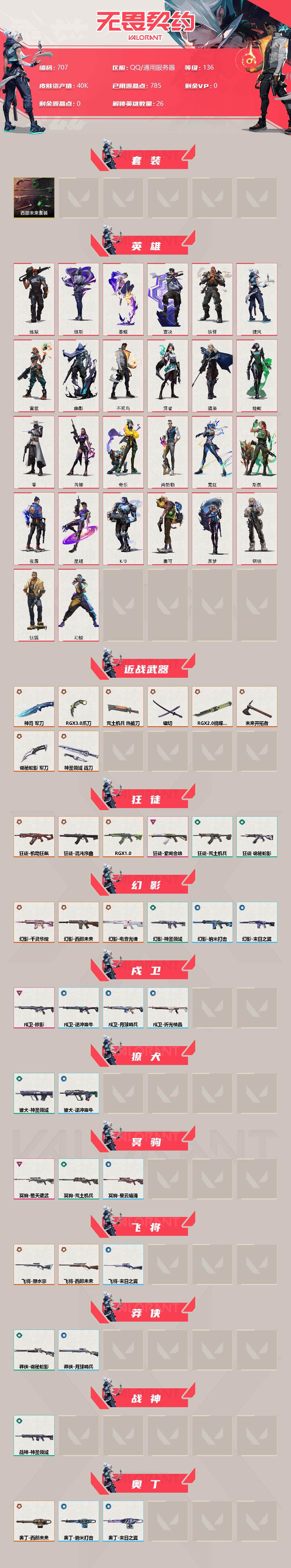 WWQQM310416无畏契约账号详情图4 WWQQM310416无畏契约账号详情图4