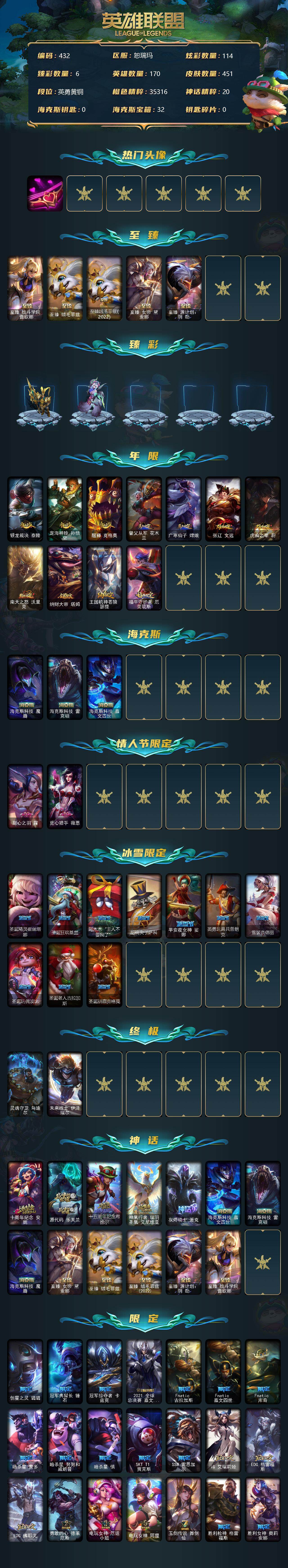 LOLCMW39681英雄联盟账号详情图3