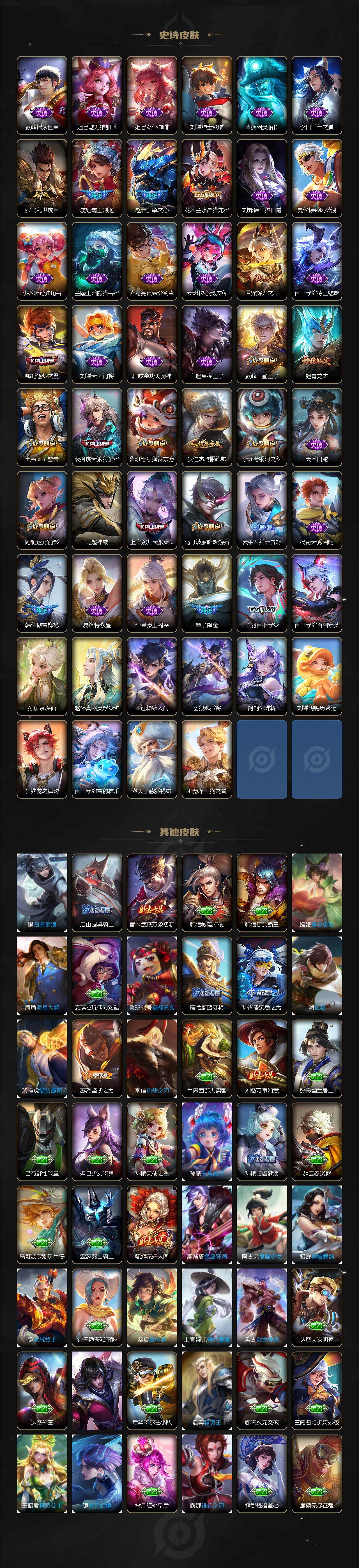WZLFY3201489王者荣耀账号详情图3 WZLFY3201489王者荣耀账号详情图3